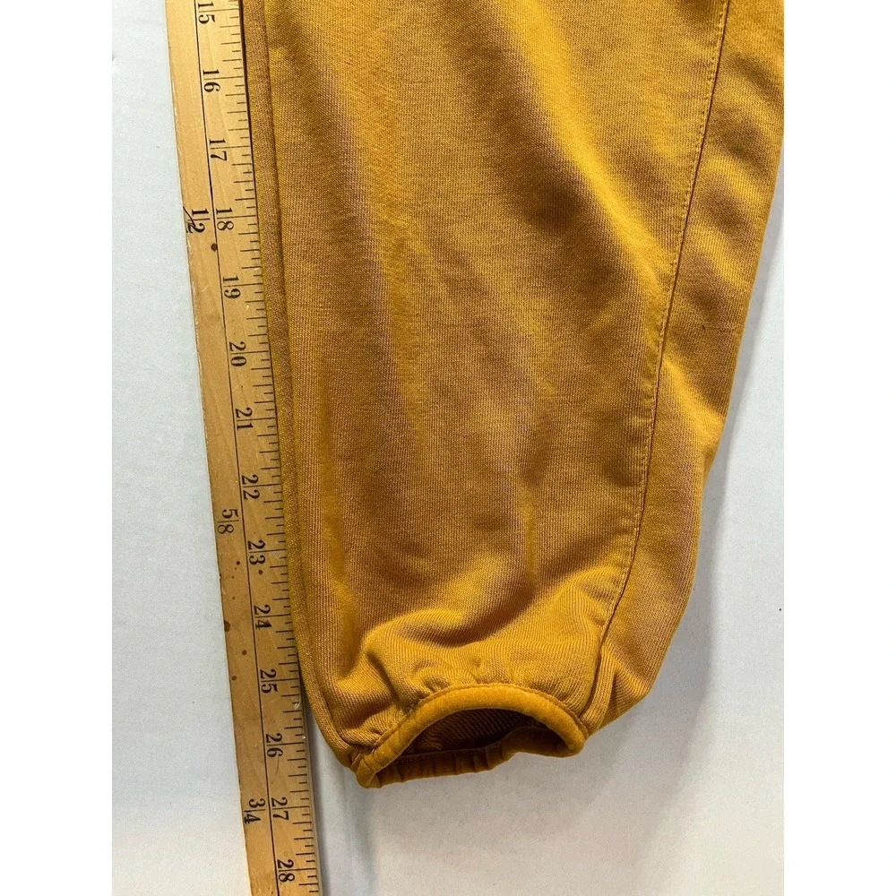 Nike Sweatpants Mens Medium Gold Good Dri-FIT Standard Issue Fly Basketball - Picture 6 of 8